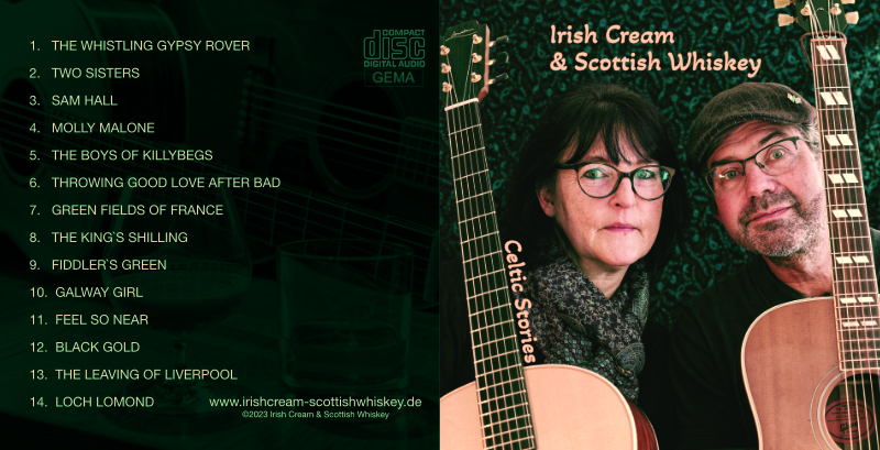 `Celtic Stories `CD Vorschau, irish cream & scottish whiskey