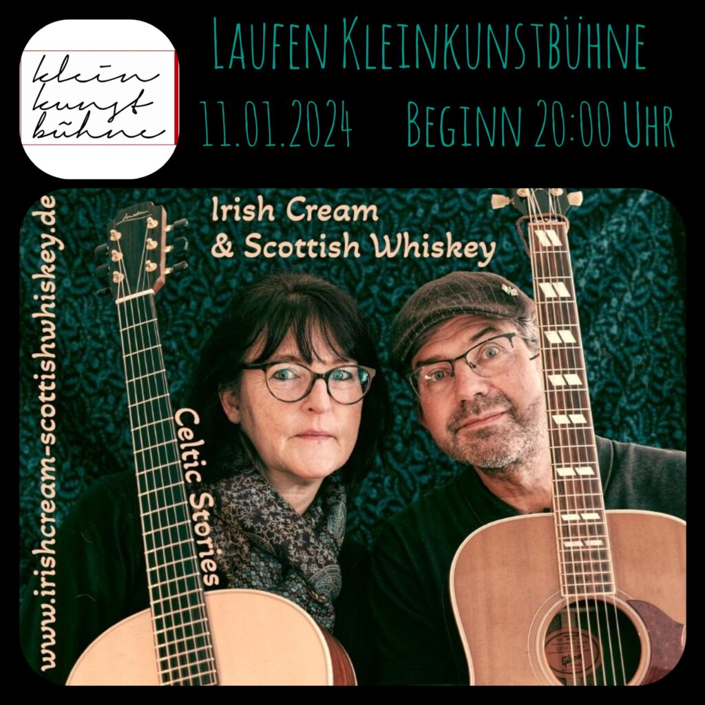 Irishcream&Scottishwhiskey, das Irish & Scottish Folk duo aus dem Chiemgau, Bährle Thomas und Claudia