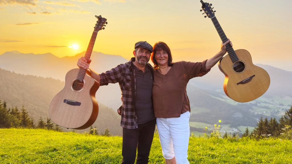 Unternberg Alm Ruhpolding, Irish Cream & Scottish Whiskey, Irish Folk & Scottish Music, Claudia und Tom Bährle, das Irish Folk Duo aus. dem Chiemgau.