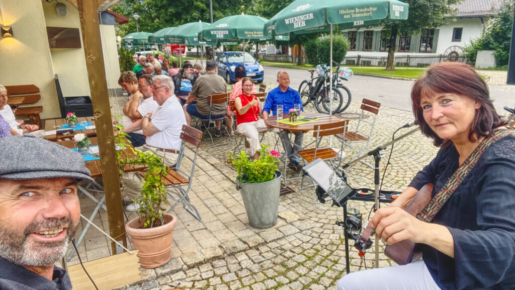 Glusthafer Inzell, Irish Cream & Scottish Whiskey, Claudia und Tom Bährle, das Irish Folk Duo aus dem Chiemgau.