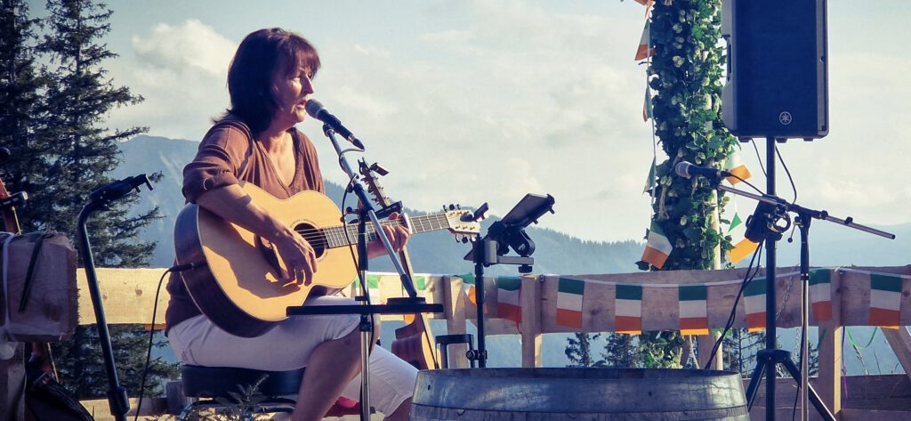 Unternberg Alm Ruhpolding, Irish Cream & Scottish Whiskey, Irish Folk & Scottish Music, Claudia und Tom Bährle, das Irish Folk Duo aus. dem Chiemgau.