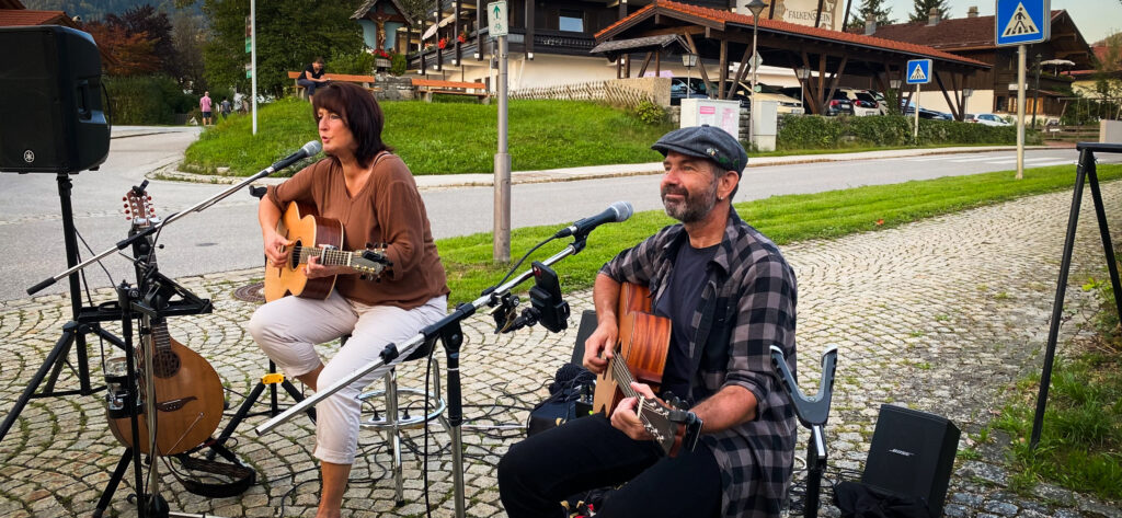 Glusthaferl Inzell, Irish Cream & Scottish Whiskey, Irish Folk & Scottish Music, Bährle Claudia und Tom, Das Folk DUO aus Inzell.