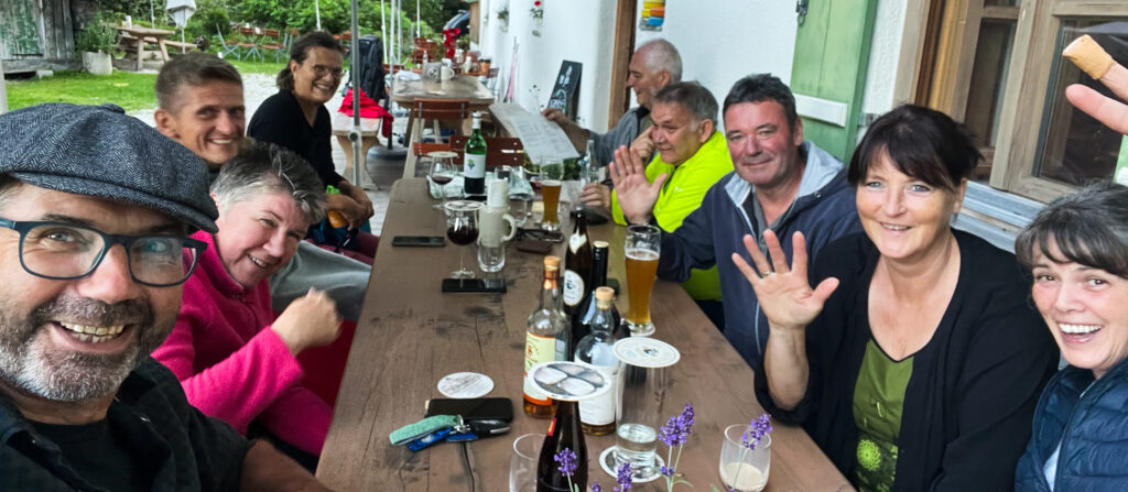 Nesslauer Alm Ruhpolding, Irish Cream & Scottish Whiskey, Irish Folk & Scottish Music auf der Alm, Bährle Claudia und Thomas das Irish Folk Duo aus Inzell,