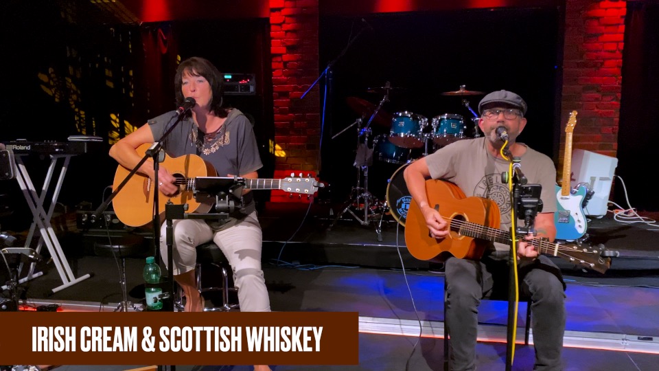 Irish Cream & Scottish Whiskey, Back to Galway, Irish Folk & Scottish Music. Bährle Claudia und Thomas das Irish Folk Duo aus dem Chiemgau.