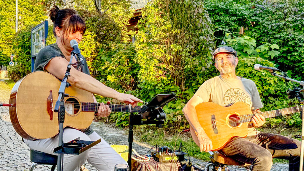 Glusthaferl Inzell, Irish Cream & Scottish Whiskey, Irish Folk & Scottish Music, Bährle Claudia und Thomas, Das Irish Folk Duo aus dem Chiemgau