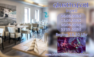 Glusthaferl Inzell, Irish Cream & Scottish Whiskey, Irish Folk & Scottish Musik, Bährle Claudia und Thomas das Irish Folk Duo aus dem Chiemgau.