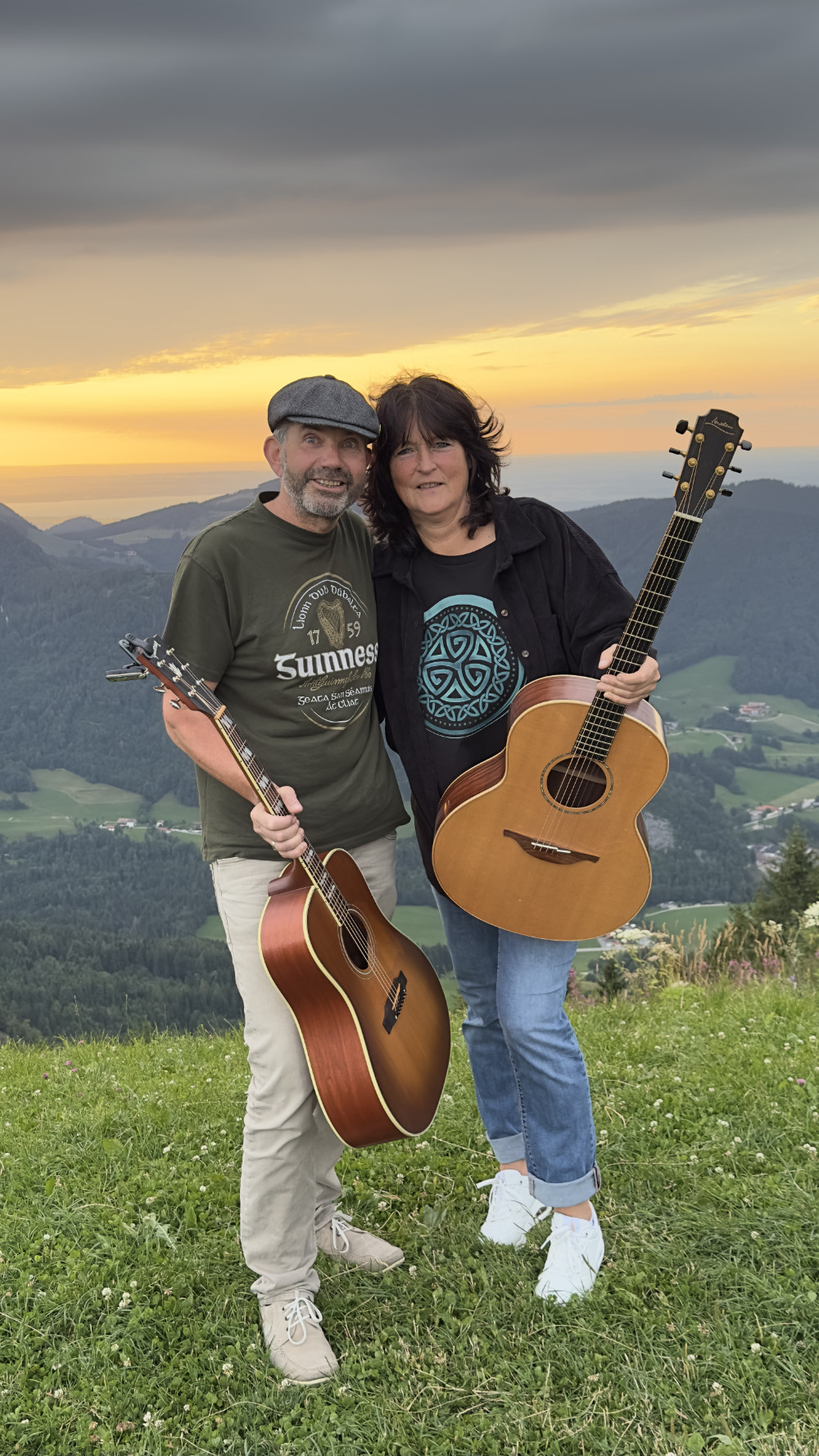 UnternbergAlm Ruhpolding, Irish Cream & Scottish Whiskey, Irish Folk & Scottish Music, Bährle Claudia und Tom das Irish Folk Duo aus dem Chiemgau