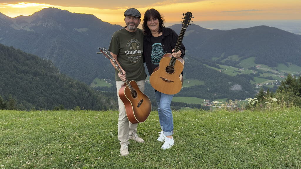 UnternbergAlm Ruhpolding, Irish Cream & Scottish Whiskey, Irish Folk & Scottish Music, Bährle Claudia und Tom das Irish Folk Duo aus dem Chiemgau