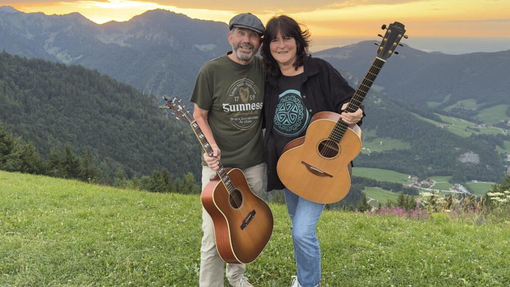 UnternbergAlm Ruhpolding, Irish Cream & Scottish Whiskey, Irish Folk & Scottish Music, Bährle Claudia und Tom das Irish Folk Duo aus dem Chiemgau